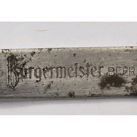 Burgermeister Beer Bottle Opener and Can Piercer - Picture 2 of 3
